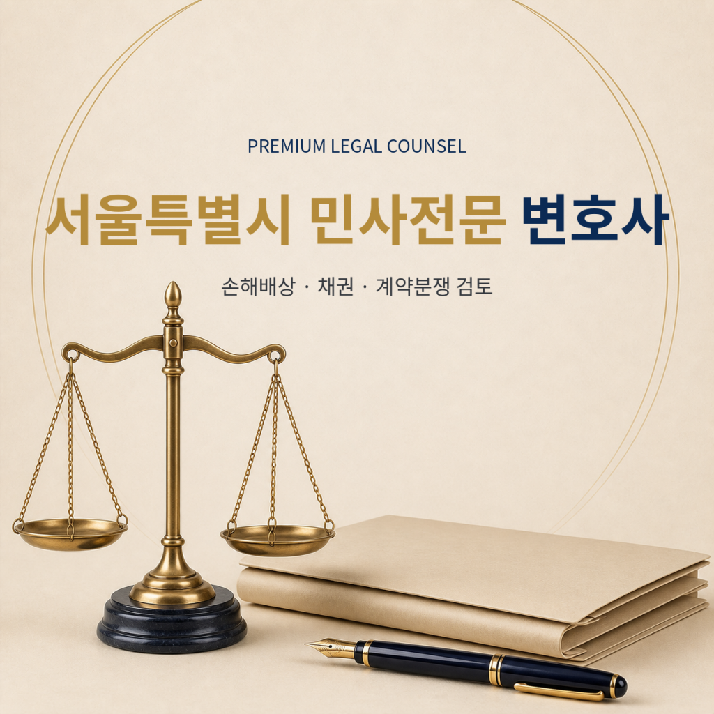 서울특별시 민사전문 변호사