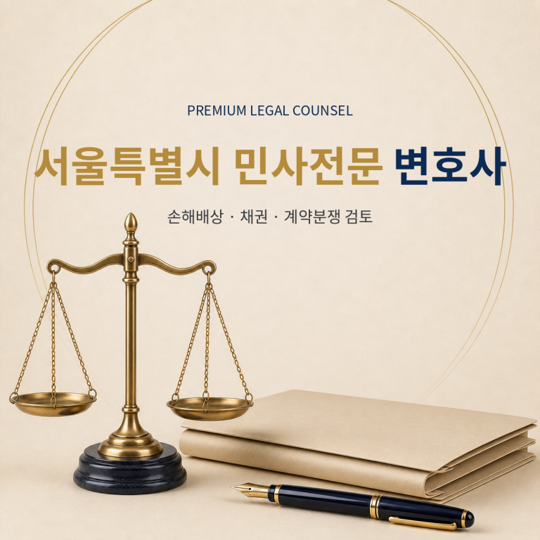 서울특별시 민사전문 변호사