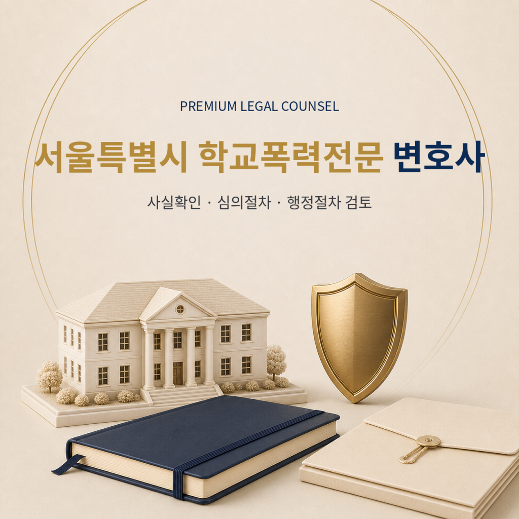 서울특별시 학교폭력전문 변호사